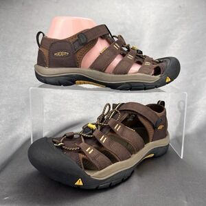 KEEN Newport H2 Sport Sandals Size 7 US / 39 EU Brown Waterproof Hiking 1022841